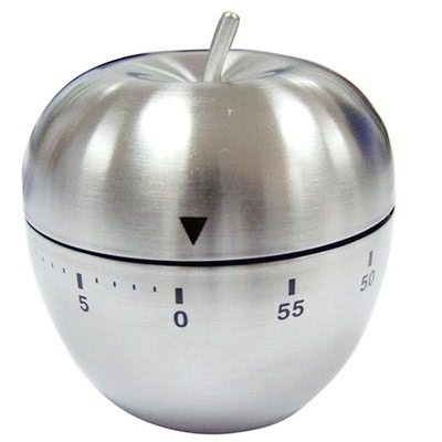 不锈钢苹果烧菜定时提醒器 家用厨房定时器 运