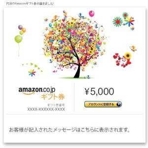 日本亚马逊礼品卡 券日亚礼品卡 券gift card 5千
