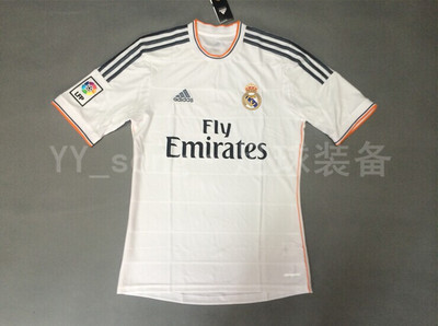 YY正品 阿迪13\/14 皇马 主场球衣 球迷版 短袖 