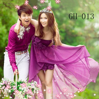 新款热卖影楼主题婚纱礼服情侣外景写真服饰抹