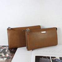 双11正品卡帝乐鳄鱼男式牛皮手包EAC14414