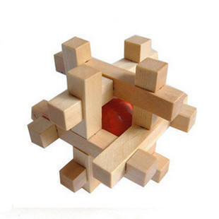 成人益智玩具 古典玩具拆装玩具木制的 孔明锁鲁班锁