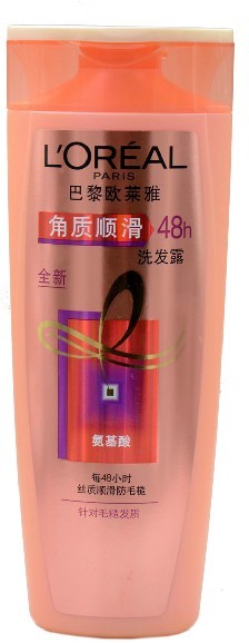 包邮正品 欧莱雅洗发水绚色修复洗发露400ml 恢复亮泽滋润 洗发水产品