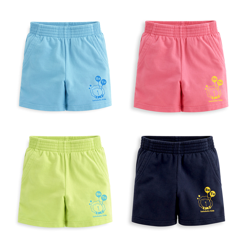 巴图童装2016男童短裤夏季薄款男女孩运动裤